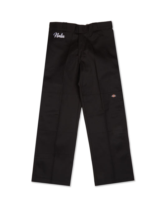 NALIA Car Club x Dickies Double Knee Work Pant (Black)