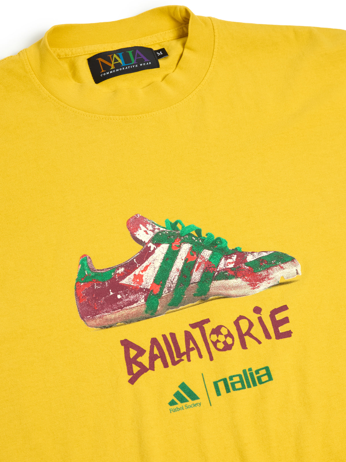 FAMOUS EDDIE'S BALLATORIE Samba T-shirt (Yellow)