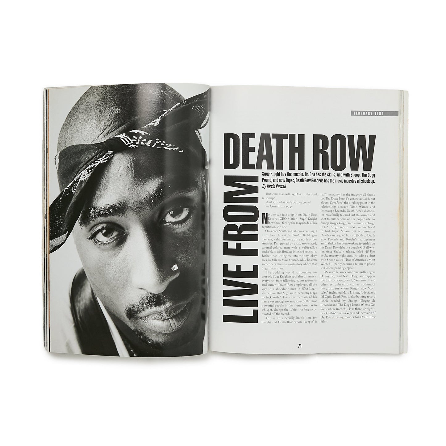 Tupac Shakur by Editors of VIBE