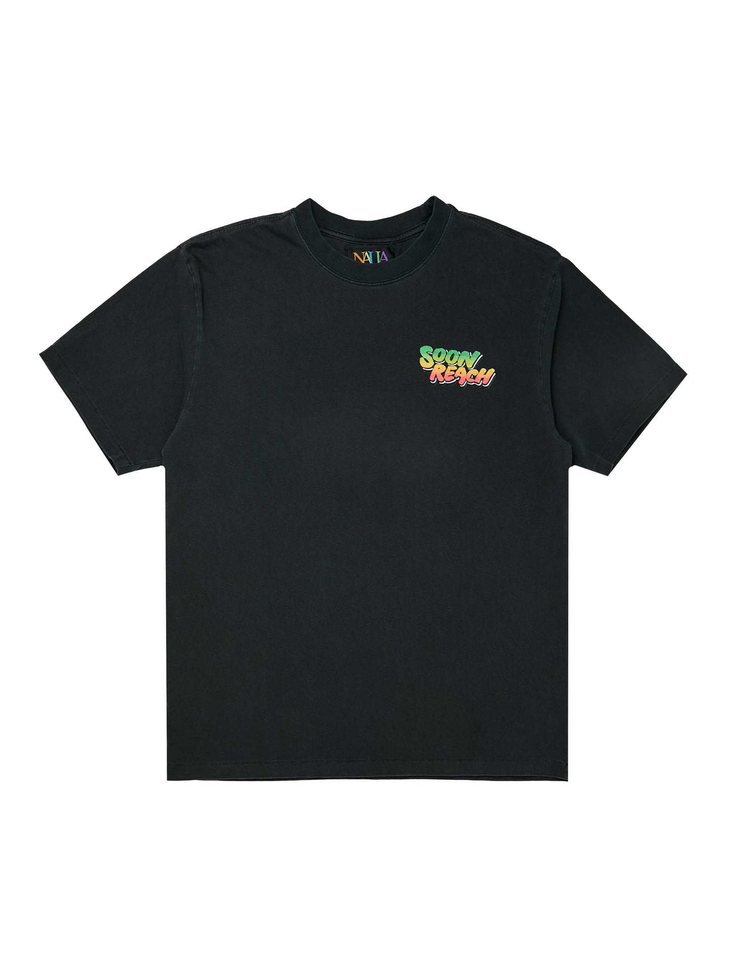 SOON REACH Relief T-Shirt: Maroon Falls