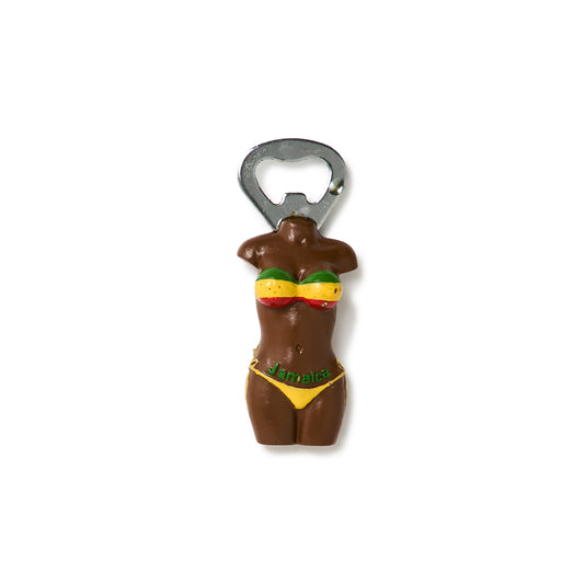 Rasta Bikini Bottle Opener/Fridge Magnet