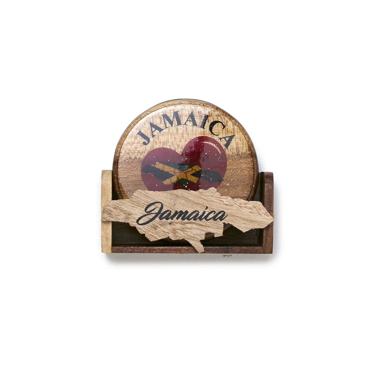 Jamaica "Cover With Love" Coaster Set