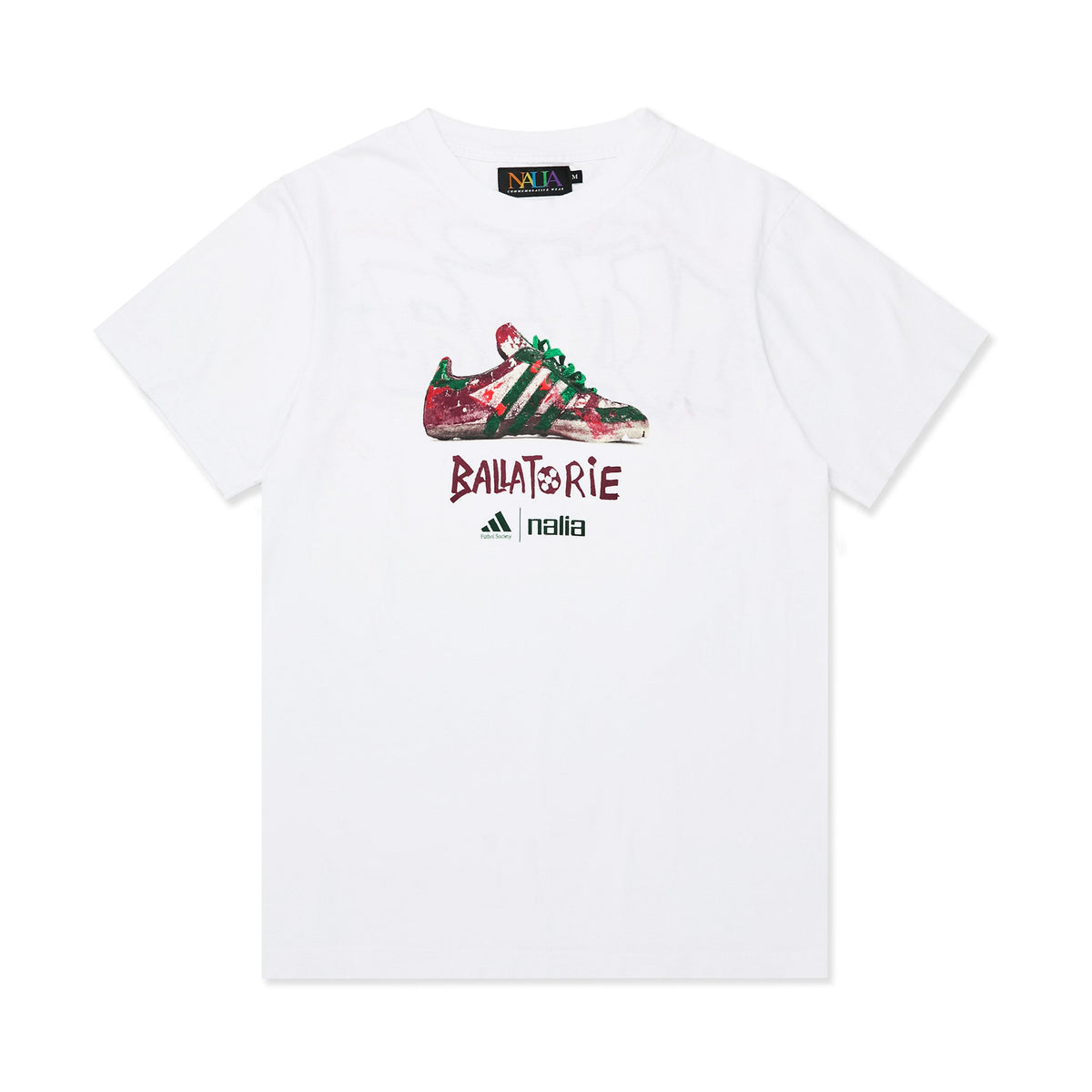 FAMOUS EDDIE'S BALLATORIE Samba T-shirt (White)