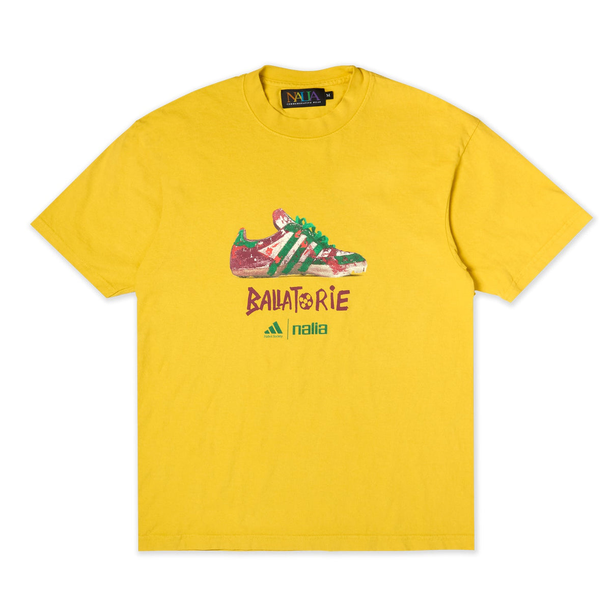 FAMOUS EDDIE'S BALLATORIE Samba T-shirt (Yellow)