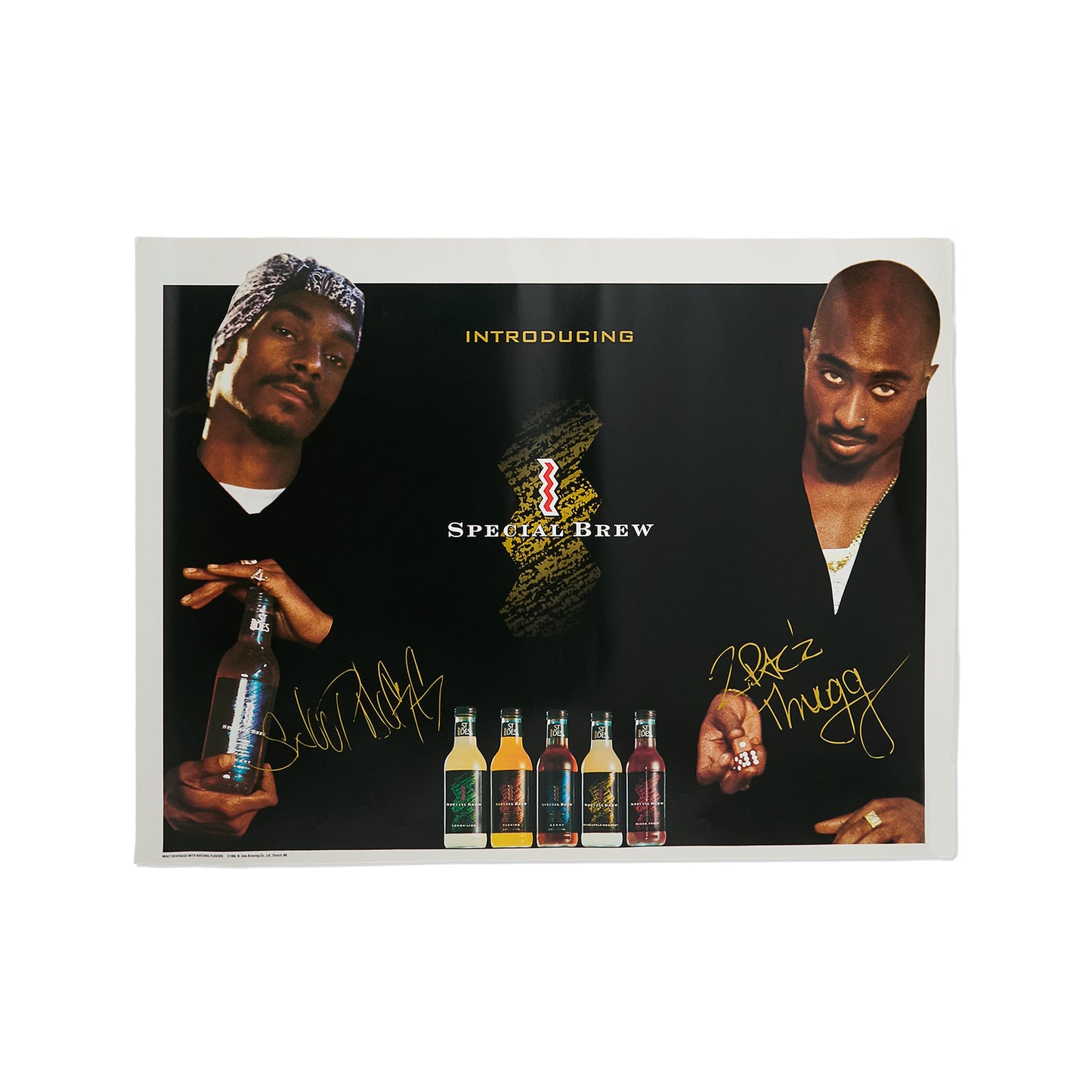 1996 Snoop Dogg & 2Pac St. Ides Poster