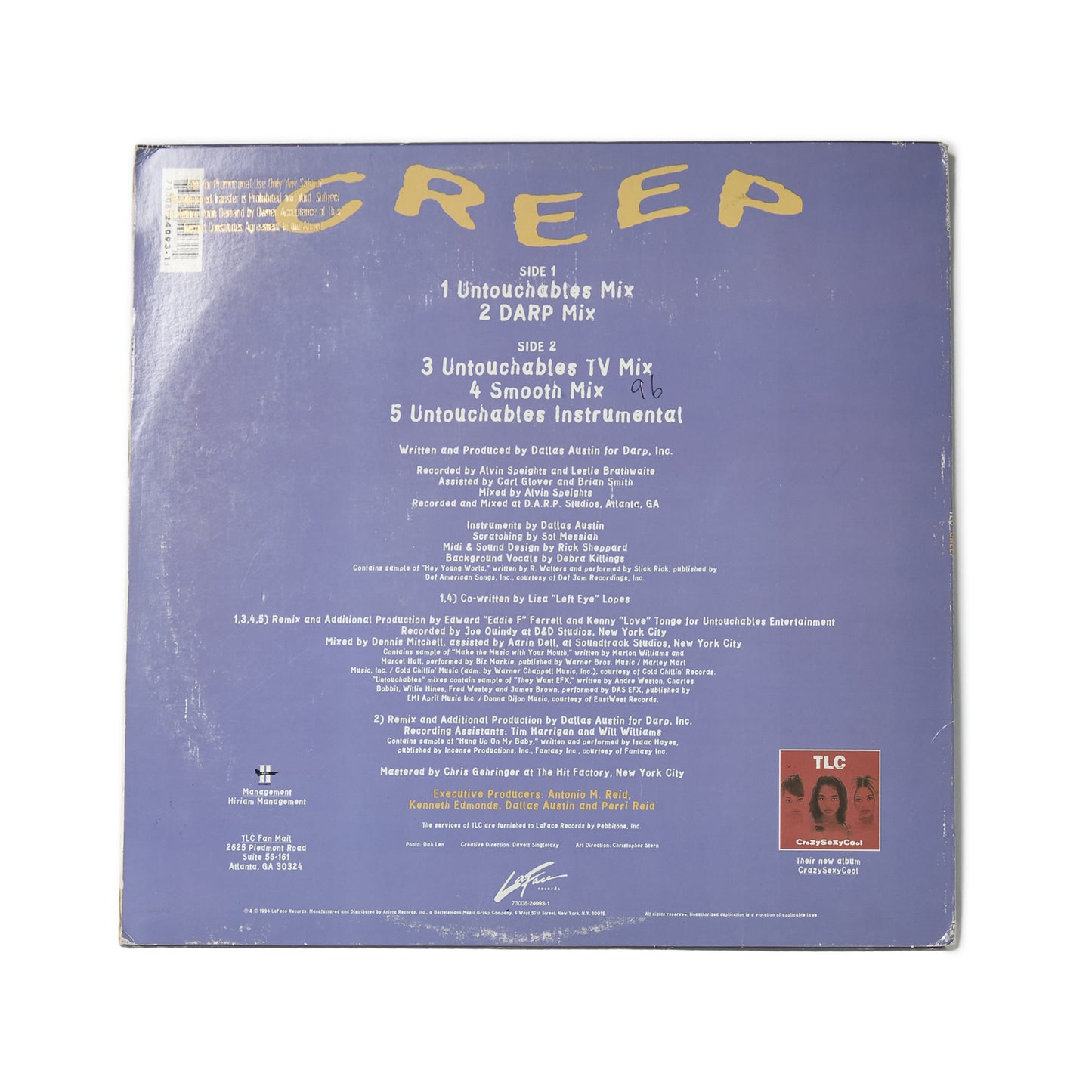 TLC - Creep (single)