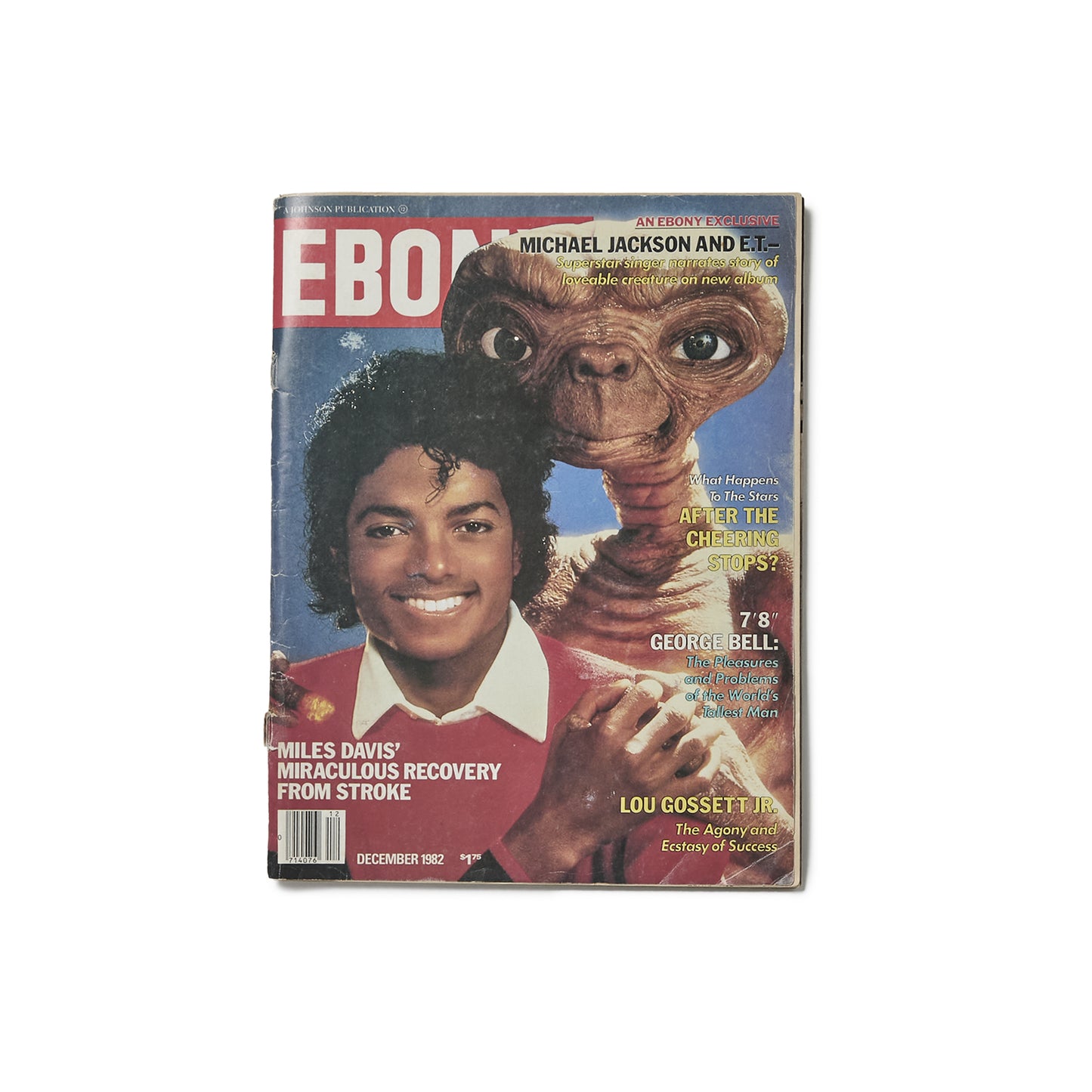 EBONY - Michael Jackson & E.T. (1982)